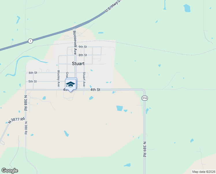 map of restaurants, bars, coffee shops, grocery stores, and more near 1030 4th Street in Stuart