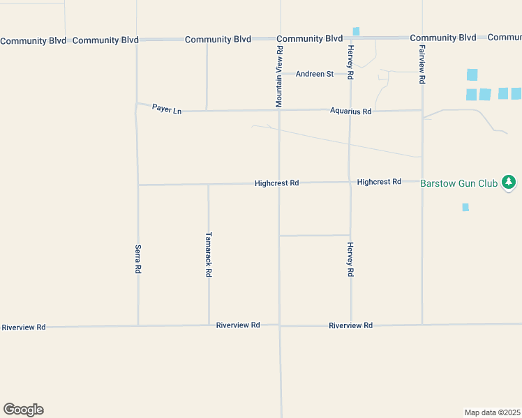 map of restaurants, bars, coffee shops, grocery stores, and more near 35648 Mountain View Road in Hinkley