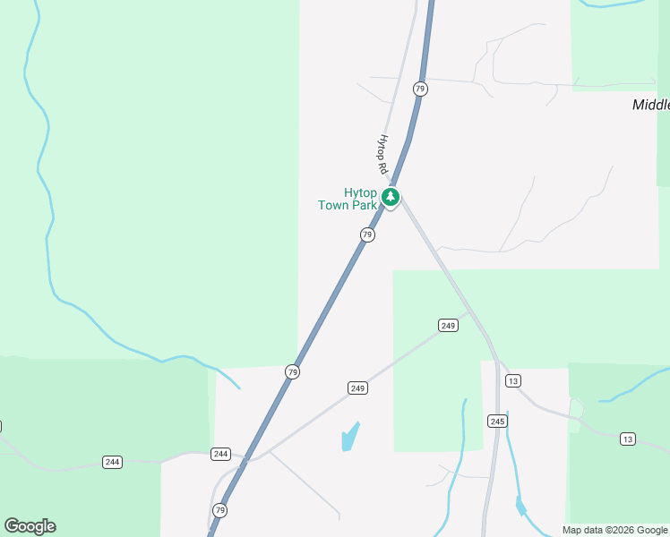 map of restaurants, bars, coffee shops, grocery stores, and more near 28751 Highway 79 in Hytop