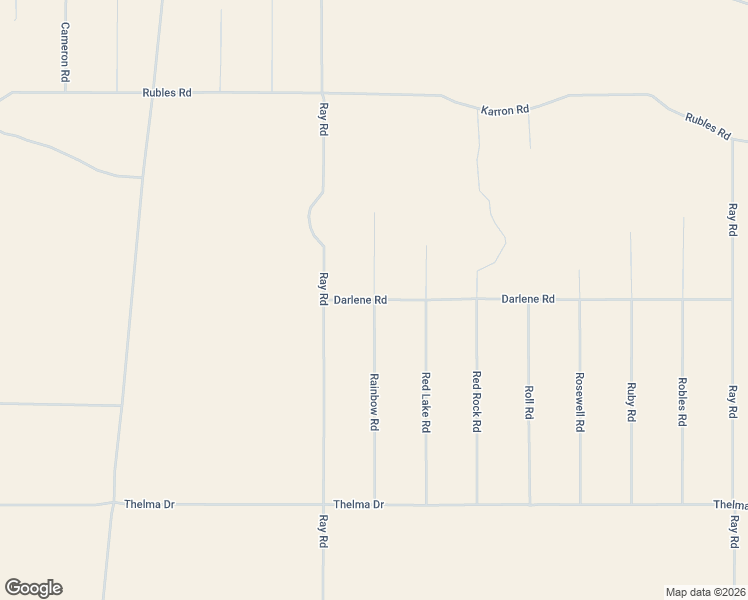 map of restaurants, bars, coffee shops, grocery stores, and more near Rainbow Road in Mohave County