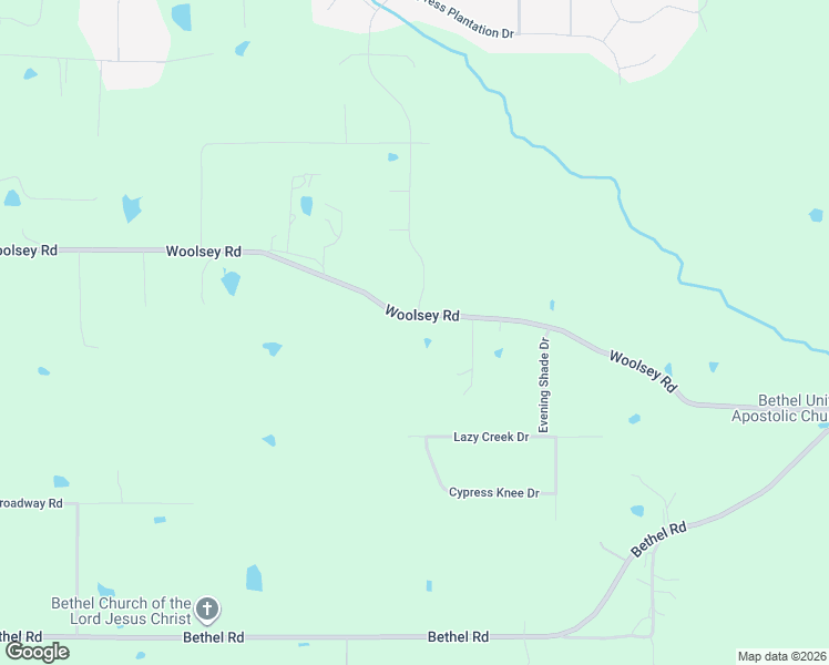 map of restaurants, bars, coffee shops, grocery stores, and more near 10035 Woolsey Road in Olive Branch