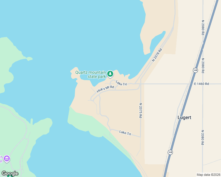 map of restaurants, bars, coffee shops, grocery stores, and more near Scoggins Street in Lone Wolf