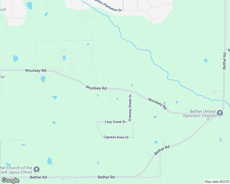 map of restaurants, bars, coffee shops, grocery stores, and more near 10083 Woolsey Road in Olive Branch