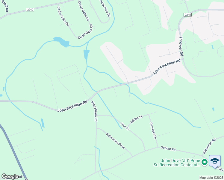 map of restaurants, bars, coffee shops, grocery stores, and more near 7012 Golden Leaf Lane in Hope Mills