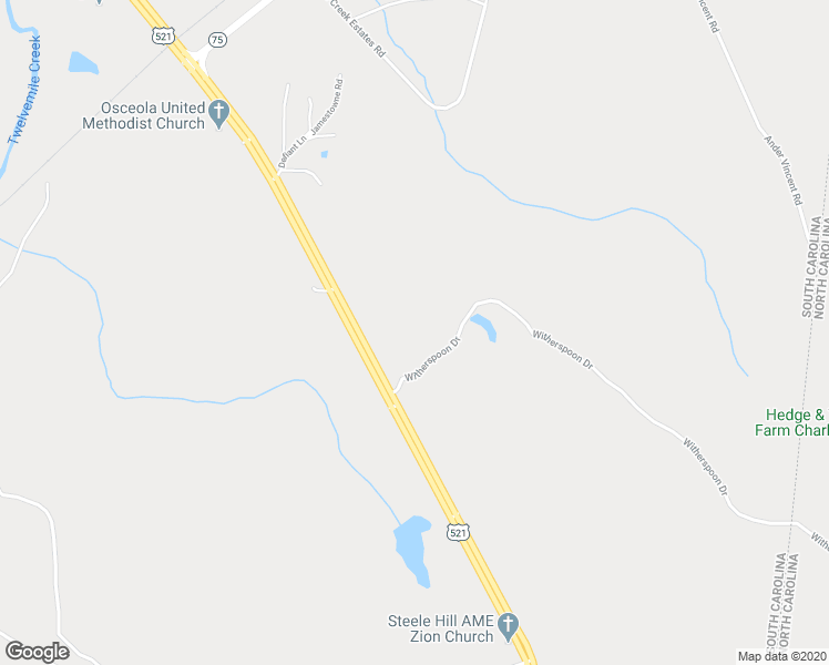 map of restaurants, bars, coffee shops, grocery stores, and more near 6231 Witherspoon Drive in Lancaster