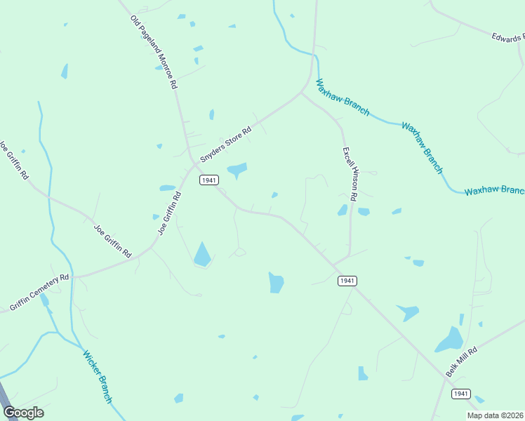 map of restaurants, bars, coffee shops, grocery stores, and more near 3315 Old Pageland Monroe Road in Monroe