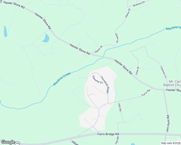 map of restaurants, bars, coffee shops, grocery stores, and more near 400 Thornbury Ridge in Easley