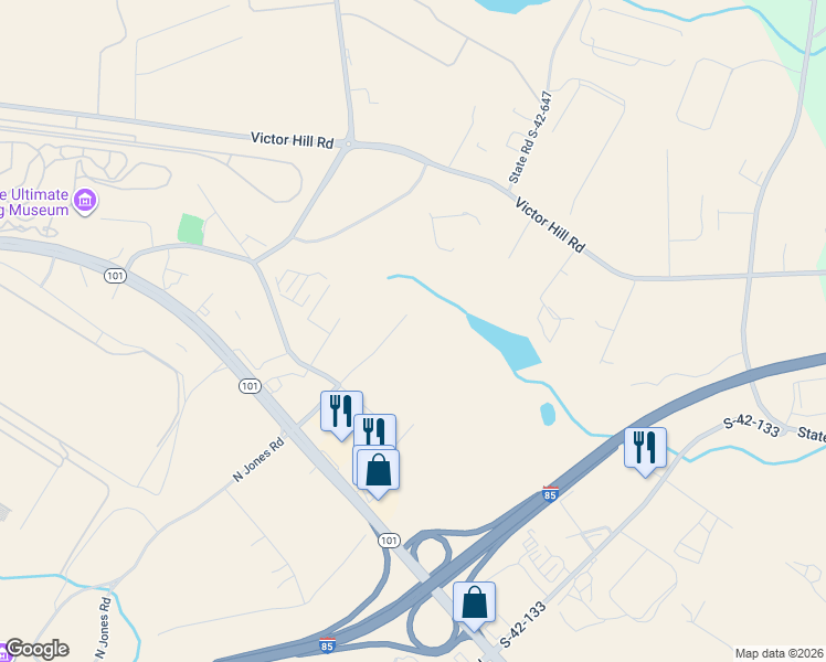 map of restaurants, bars, coffee shops, grocery stores, and more near 140 Caliber Ridge Drive in Greer
