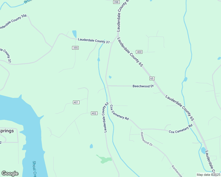 map of restaurants, bars, coffee shops, grocery stores, and more near 4470-4564 Lauderdale County 63 in Killen