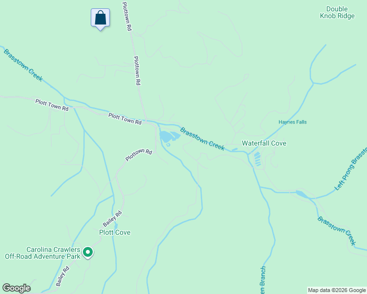 map of restaurants, bars, coffee shops, grocery stores, and more near Plott Town Overlook in Blairsville