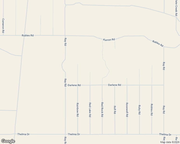 map of restaurants, bars, coffee shops, grocery stores, and more near Red Lake Road in Mohave County