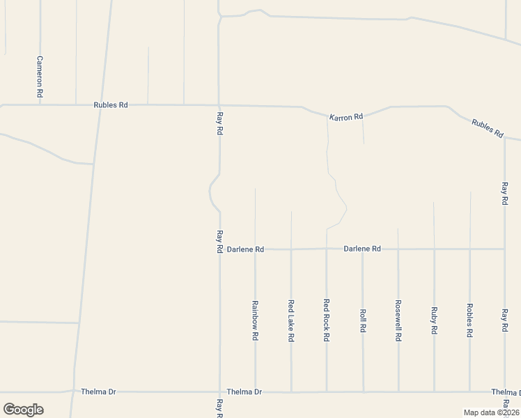 map of restaurants, bars, coffee shops, grocery stores, and more near 11173 Rainbow Road in Yucca