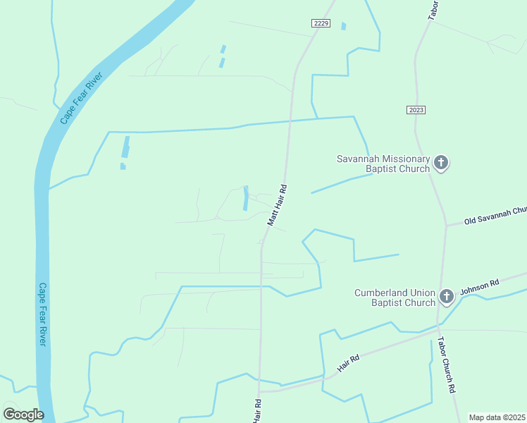 map of restaurants, bars, coffee shops, grocery stores, and more near 5442 Matt Hair Road in Fayetteville