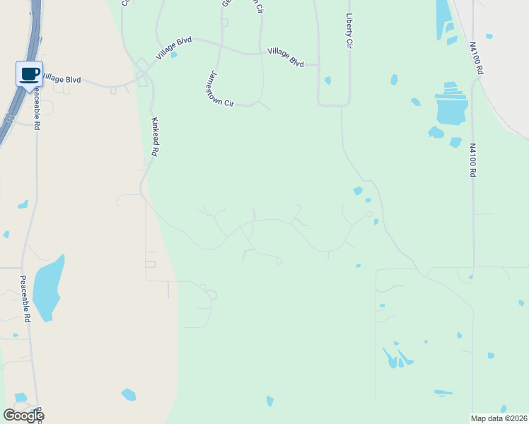 map of restaurants, bars, coffee shops, grocery stores, and more near 1013 Kinkead Road in McAlester