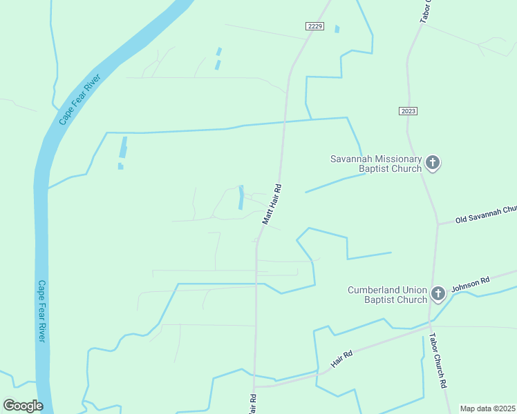 map of restaurants, bars, coffee shops, grocery stores, and more near 5442 Matt Hair Road in Fayetteville