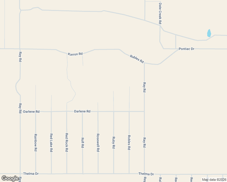 map of restaurants, bars, coffee shops, grocery stores, and more near Ruby Road in Mohave County