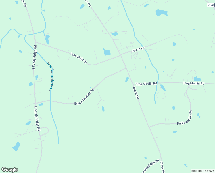 map of restaurants, bars, coffee shops, grocery stores, and more near 906 Bruce Thomas Road in Monroe