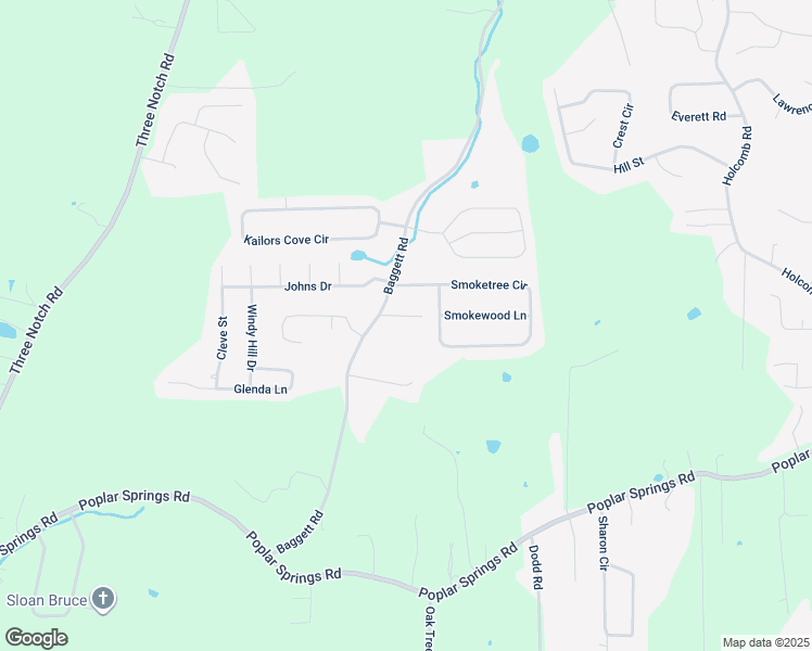 map of restaurants, bars, coffee shops, grocery stores, and more near 80-86 Carlton Lane in Ringgold