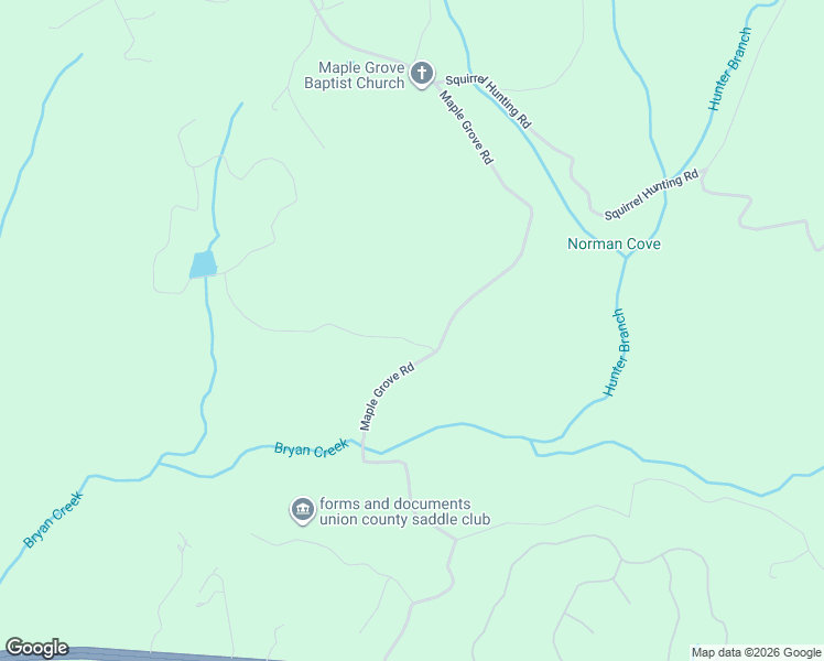 map of restaurants, bars, coffee shops, grocery stores, and more near 393 Ridge Brook Drive in Morganton