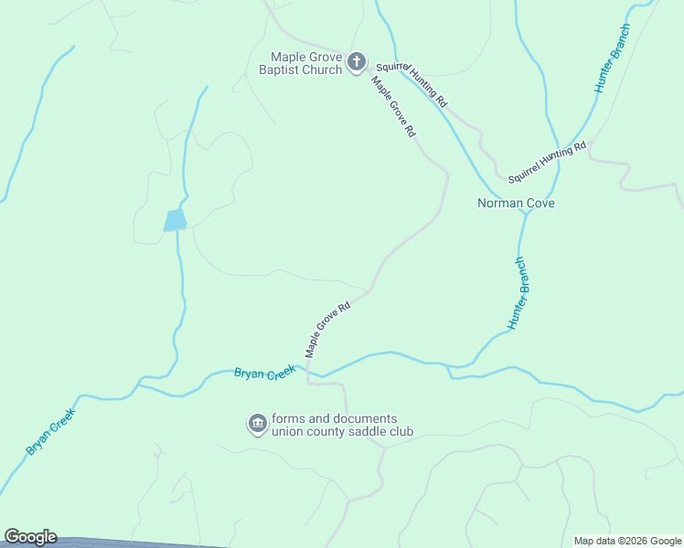 map of restaurants, bars, coffee shops, grocery stores, and more near 393 Ridge Brook Drive in Morganton