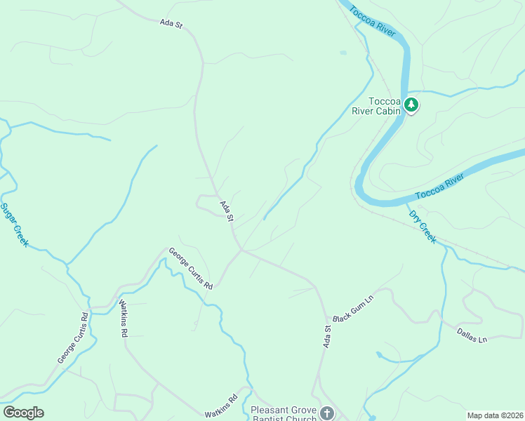 map of restaurants, bars, coffee shops, grocery stores, and more near 171 White Oaks Dr in Blue Ridge