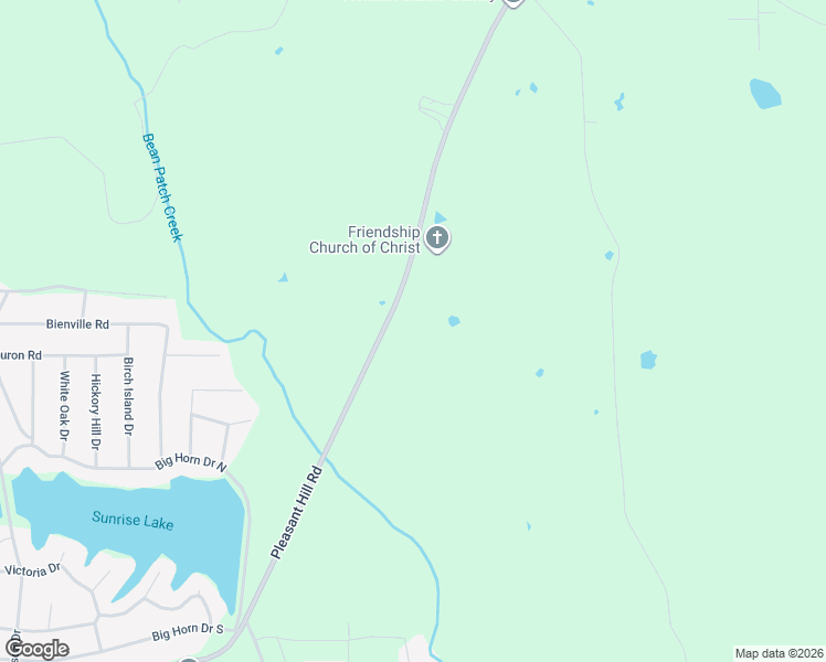 map of restaurants, bars, coffee shops, grocery stores, and more near 2854 Pleasant Hill Road in Olive Branch