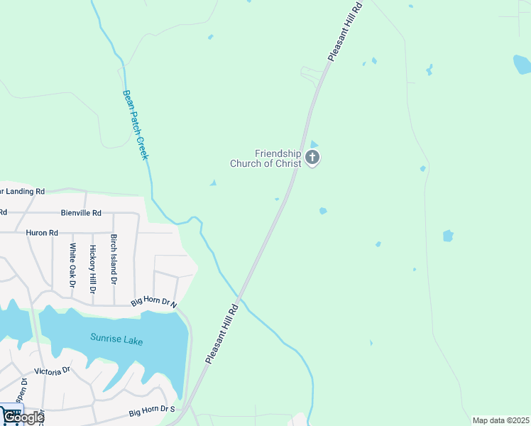 map of restaurants, bars, coffee shops, grocery stores, and more near 3153 Pleasant Hill Road in Olive Branch