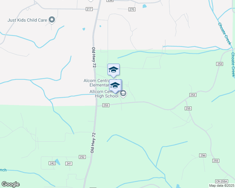 map of restaurants, bars, coffee shops, grocery stores, and more near 8 County Road 254 in Glen