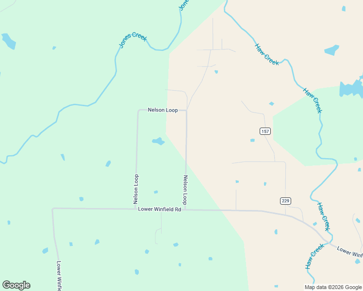 map of restaurants, bars, coffee shops, grocery stores, and more near 702 Nelson Loop in Waldron