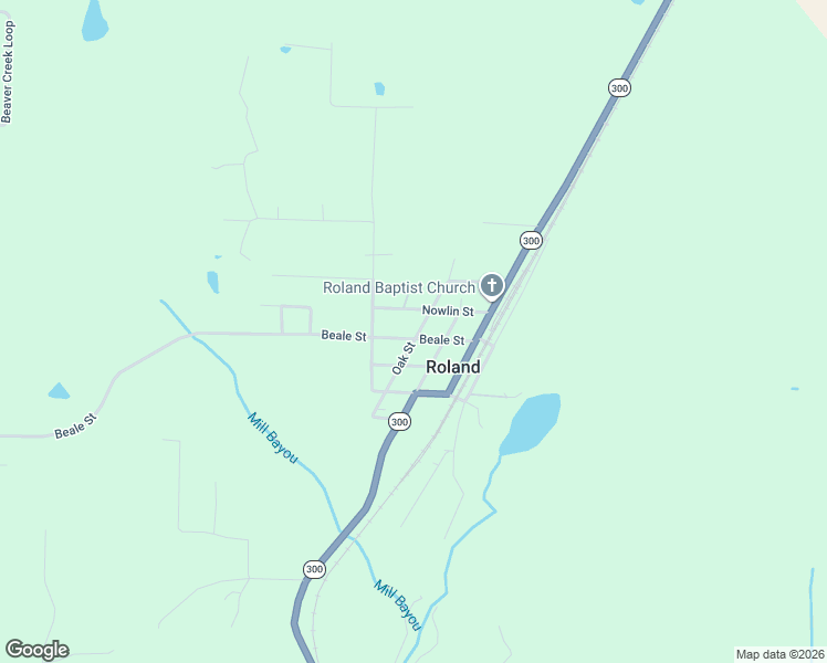 map of restaurants, bars, coffee shops, grocery stores, and more near 21100 Cribbs Street in Roland