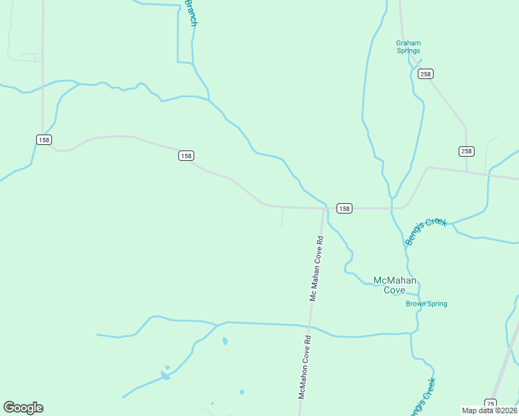 map of restaurants, bars, coffee shops, grocery stores, and more near 1163 County Road 158 in Stevenson