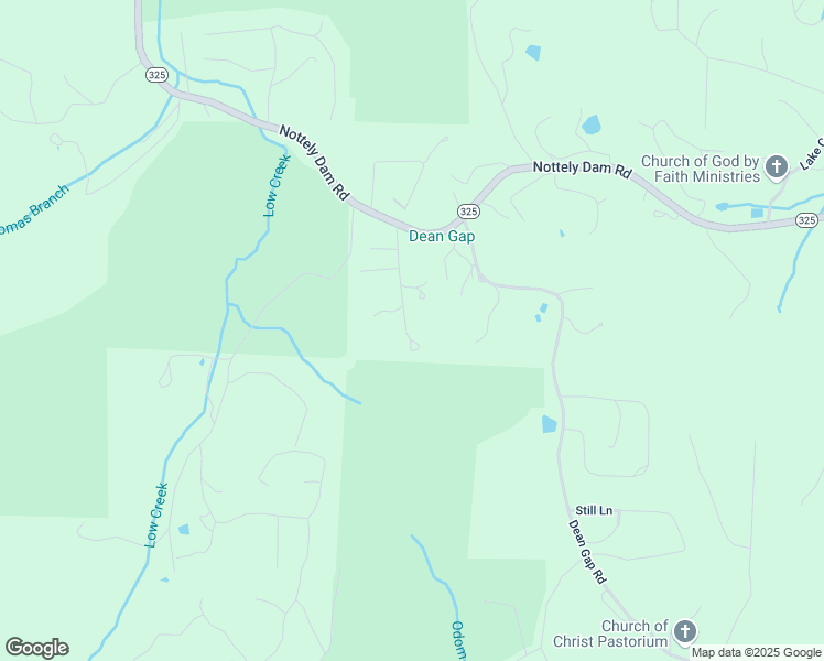 map of restaurants, bars, coffee shops, grocery stores, and more near 241 Mountain Woods Road in Blairsville
