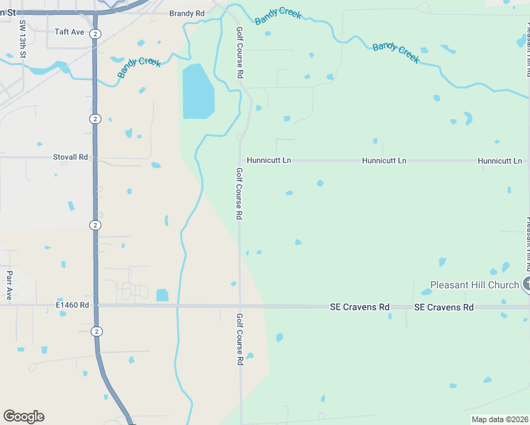 map of restaurants, bars, coffee shops, grocery stores, and more near 668 Southeast 1000th Avenue in Wilburton