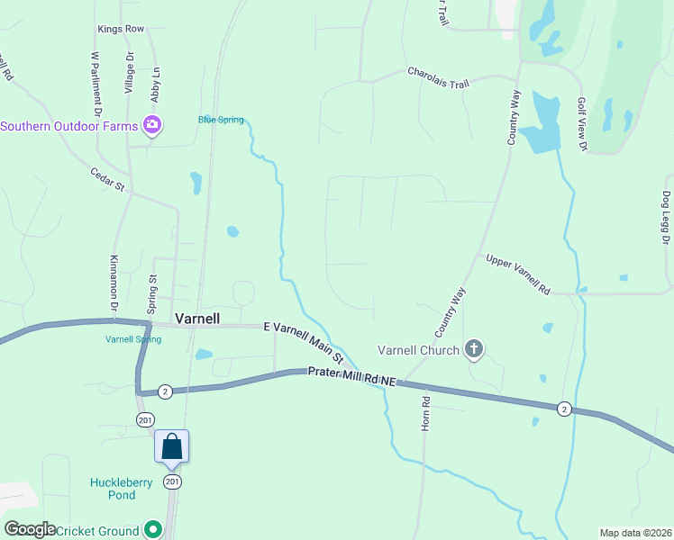 map of restaurants, bars, coffee shops, grocery stores, and more near 415 Highland Pointe Drive in Cohutta