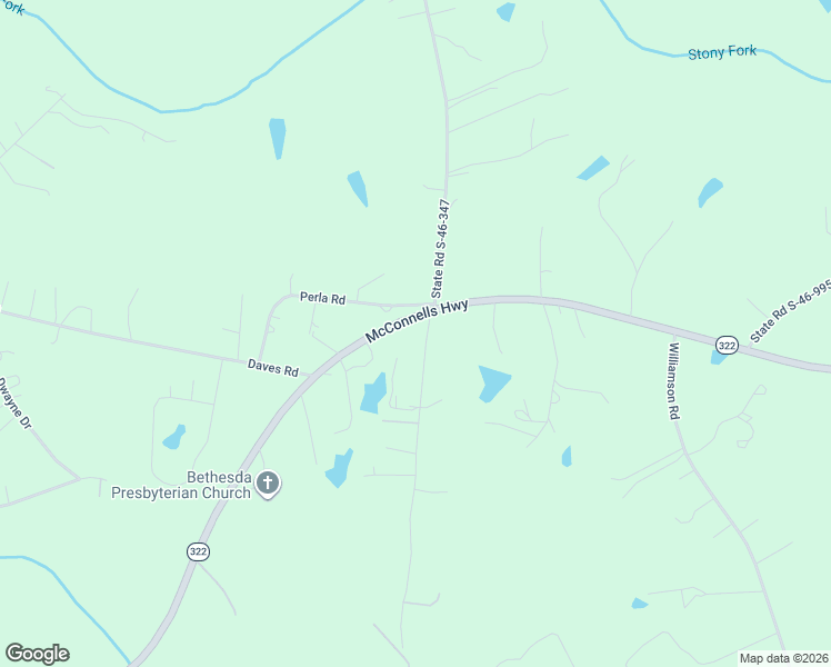 map of restaurants, bars, coffee shops, grocery stores, and more near 907 Perla Road in York