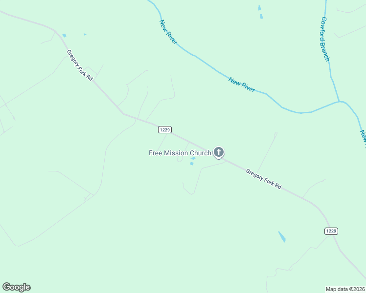 map of restaurants, bars, coffee shops, grocery stores, and more near 1053 Gregory Fork Rd in Richlands