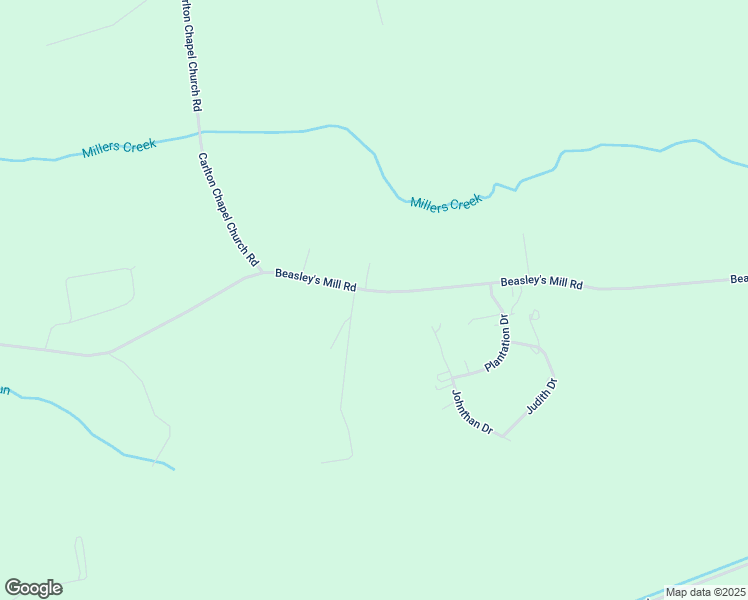map of restaurants, bars, coffee shops, grocery stores, and more near 853 Beasley's Mill Road in Warsaw