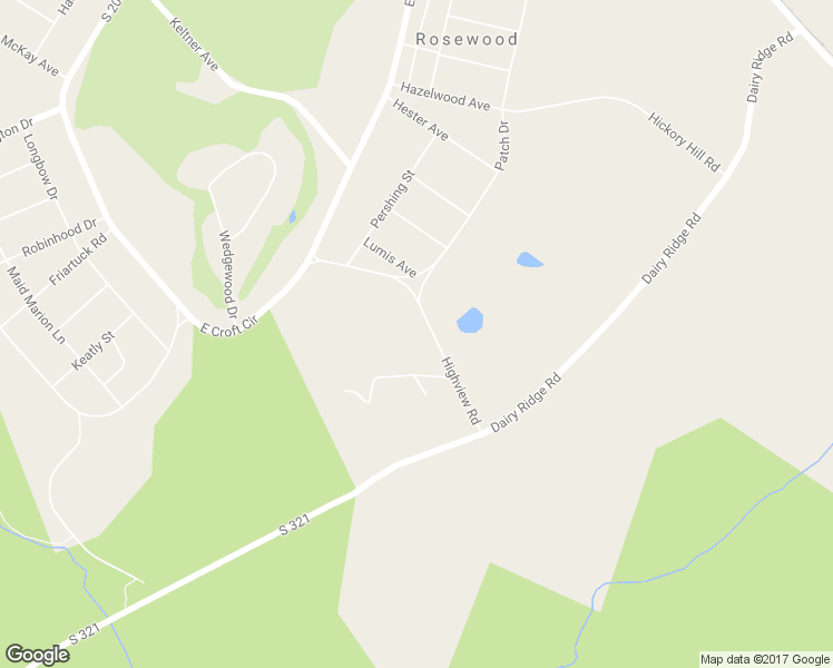 map of restaurants, bars, coffee shops, grocery stores, and more near 260 Highview Road in Spartanburg