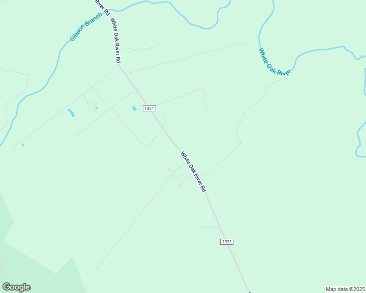 map of restaurants, bars, coffee shops, grocery stores, and more near 1612 White Oak River Road in Maysville