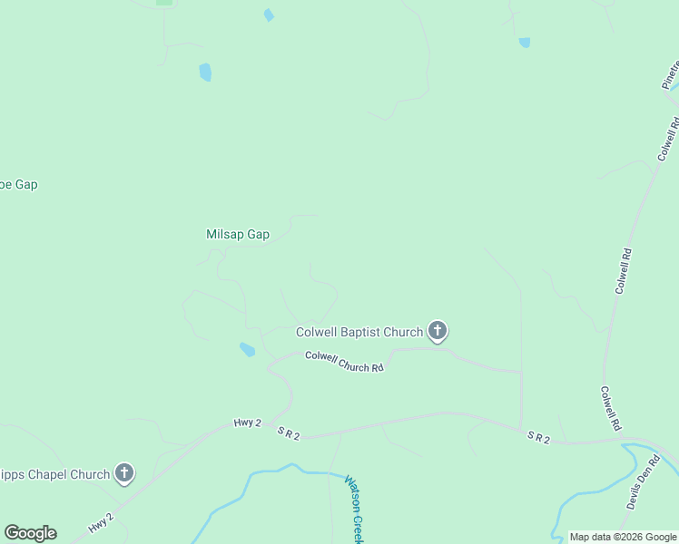 map of restaurants, bars, coffee shops, grocery stores, and more near 300 Cloudland Trace in Epworth