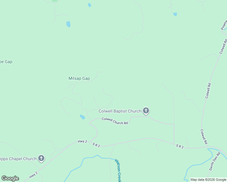 map of restaurants, bars, coffee shops, grocery stores, and more near 300 Cloudland Trace in Epworth