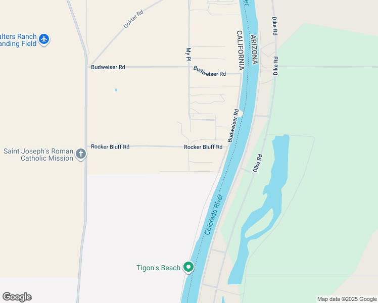 map of restaurants, bars, coffee shops, grocery stores, and more near South My Place Road in San Bernardino County