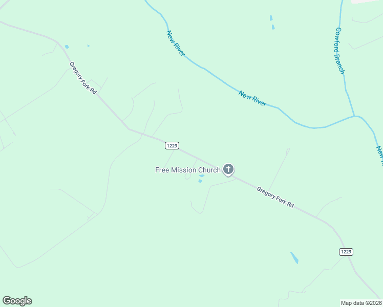 map of restaurants, bars, coffee shops, grocery stores, and more near 1053 Gregory Fork Rd in Richlands