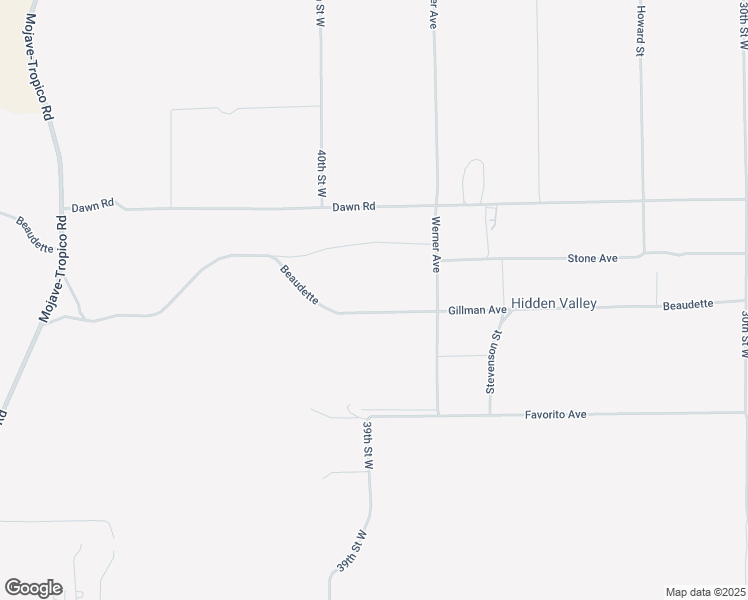 map of restaurants, bars, coffee shops, grocery stores, and more near Beaudette in Rosamond