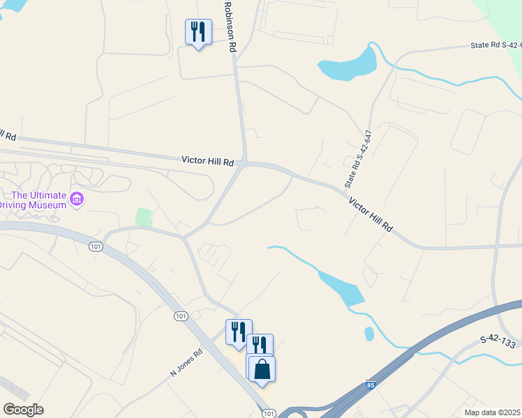 map of restaurants, bars, coffee shops, grocery stores, and more near 2988 Green Road in Greer