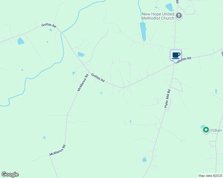 map of restaurants, bars, coffee shops, grocery stores, and more near 4607 Griffith Road in Monroe