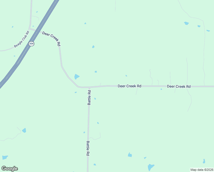 map of restaurants, bars, coffee shops, grocery stores, and more near Deer Creek Road in Byhalia