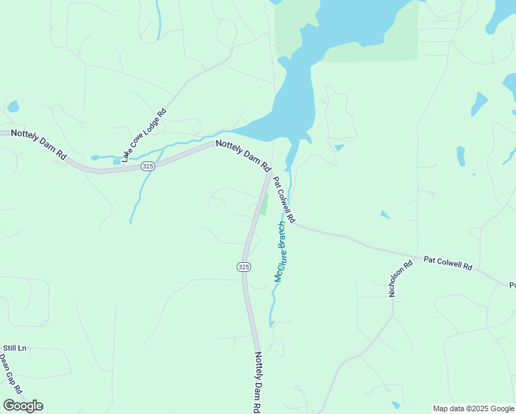 map of restaurants, bars, coffee shops, grocery stores, and more near 2245 Georgia 325 in Blairsville
