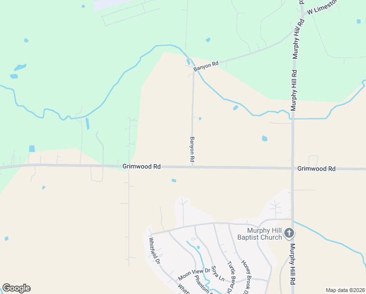 map of restaurants, bars, coffee shops, grocery stores, and more near 154 Banyon Road in Toney