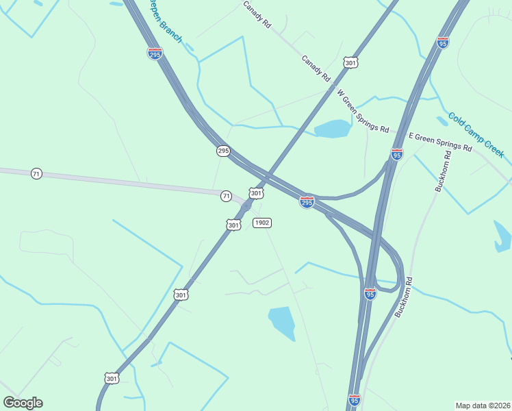 map of restaurants, bars, coffee shops, grocery stores, and more near Highway 71 in Parkton